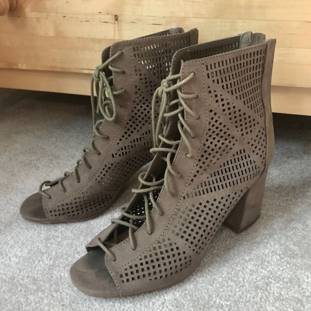 Lace up heels